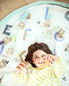 Play&Go PRINTED playmat and bag, animal alphabet (ø140cm)