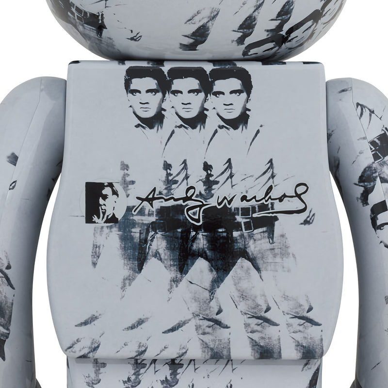 BE@RBRICK Andy Warhol's ELVIS PRESLEY 1000%