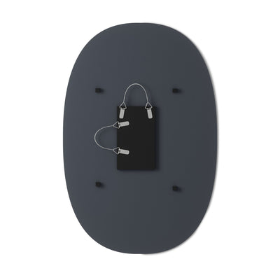 Umbra Hub beveled oval wall mirror, copper