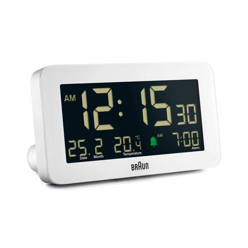 Braun BC10 alarm clock, white