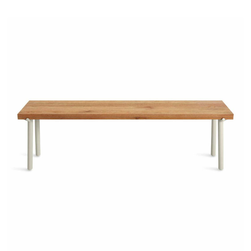 Blu Dot Branch bench, oak/grey