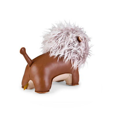 Zuny Bookend Lion Abo, brown/wheat