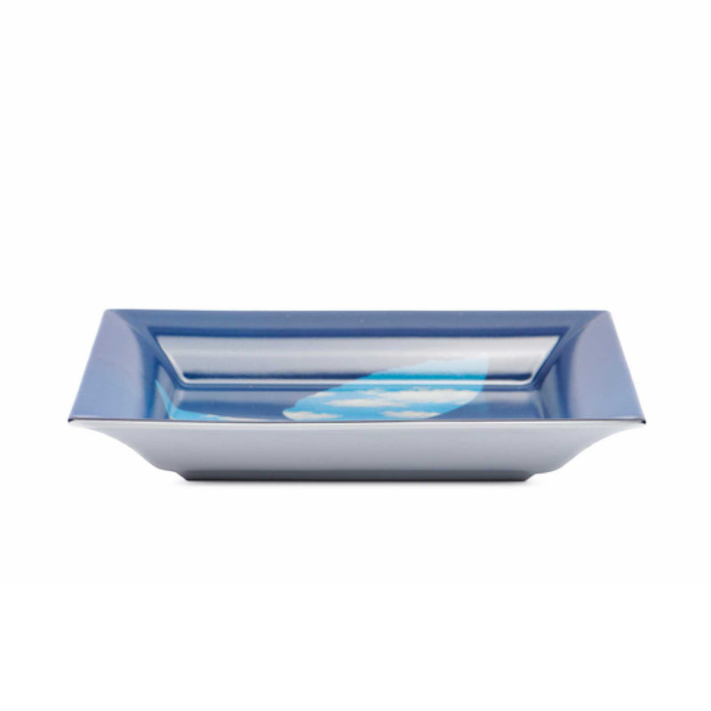 Ligne Blanche Magritte porcelain tray, le retour