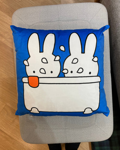 Star Editions Miffy fibre filled cushion, bath