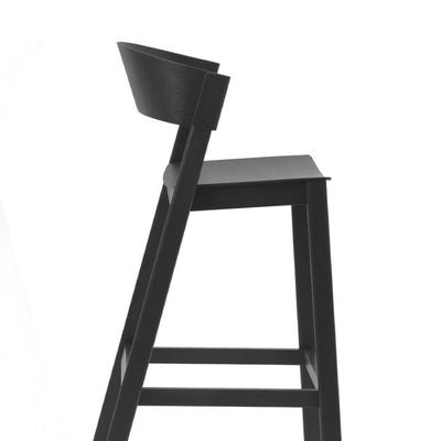 Muuto Cover Counter Stool, black (65 cm)