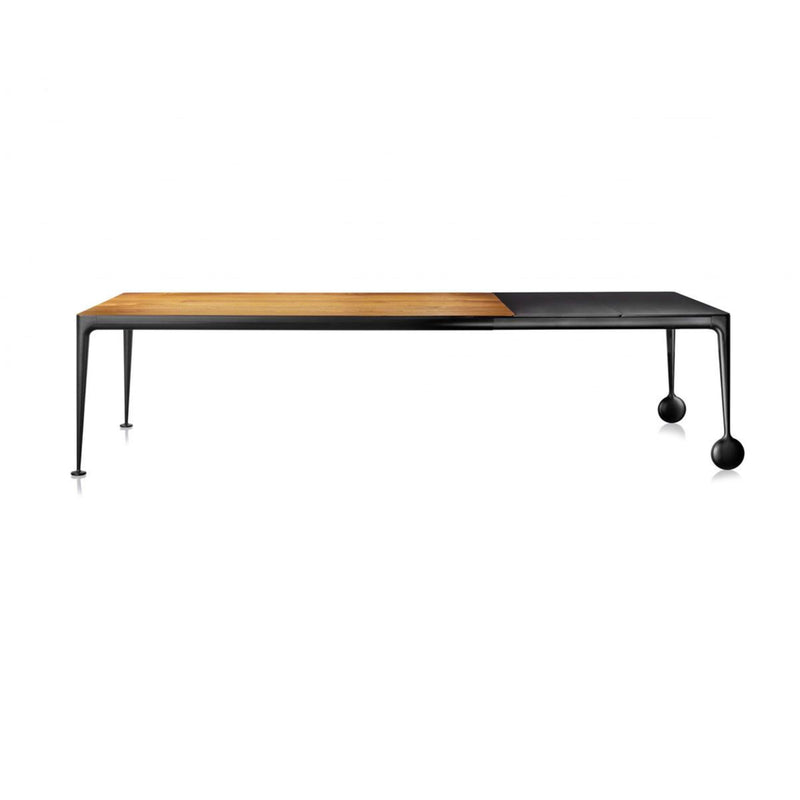 Magis Big Will Extendable Table L200/300xW100 , Walnut-Black