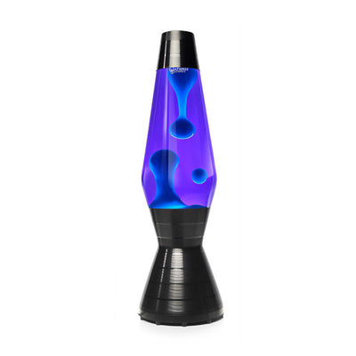 Mathmos Astro Vinyl Lava Lamp, violet/turquoise