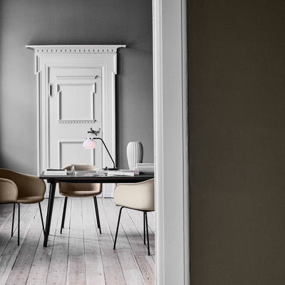 &Tradition JH28 Elefy Chair , Soft Beige - Black