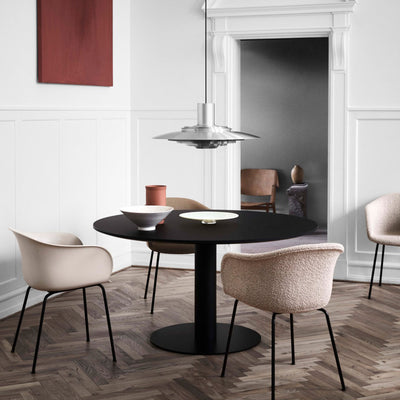 &Tradition JH28 Elefy Chair , Soft Beige - Black