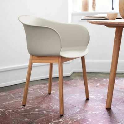 &Tradition JH30 Elefy chair , Soft Beige/Oak
