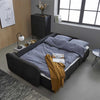 Innovation Living Vogan Sofa Bed (w218xd160xh79cm), 216FlashtexDarkGrey