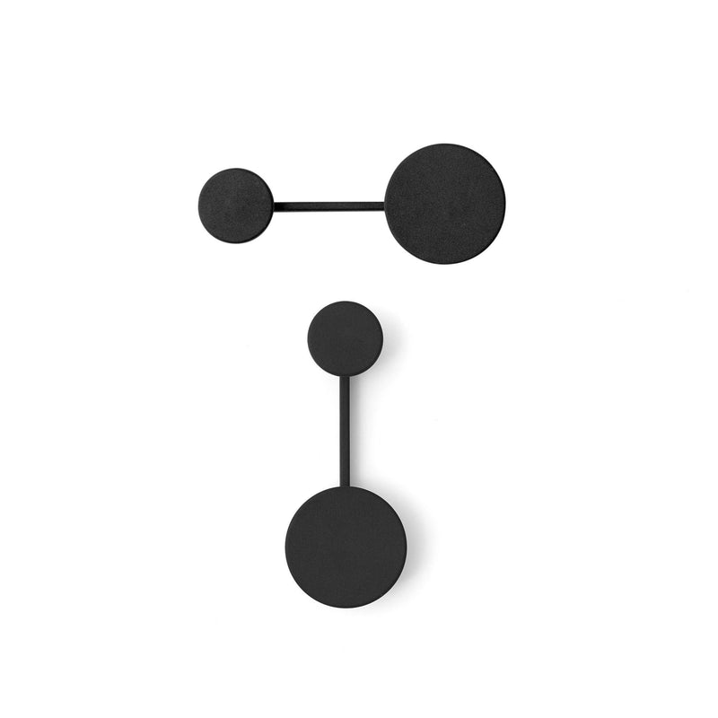 Audo Copenhagen Afteroom Coat Hanger Small , Black-Black