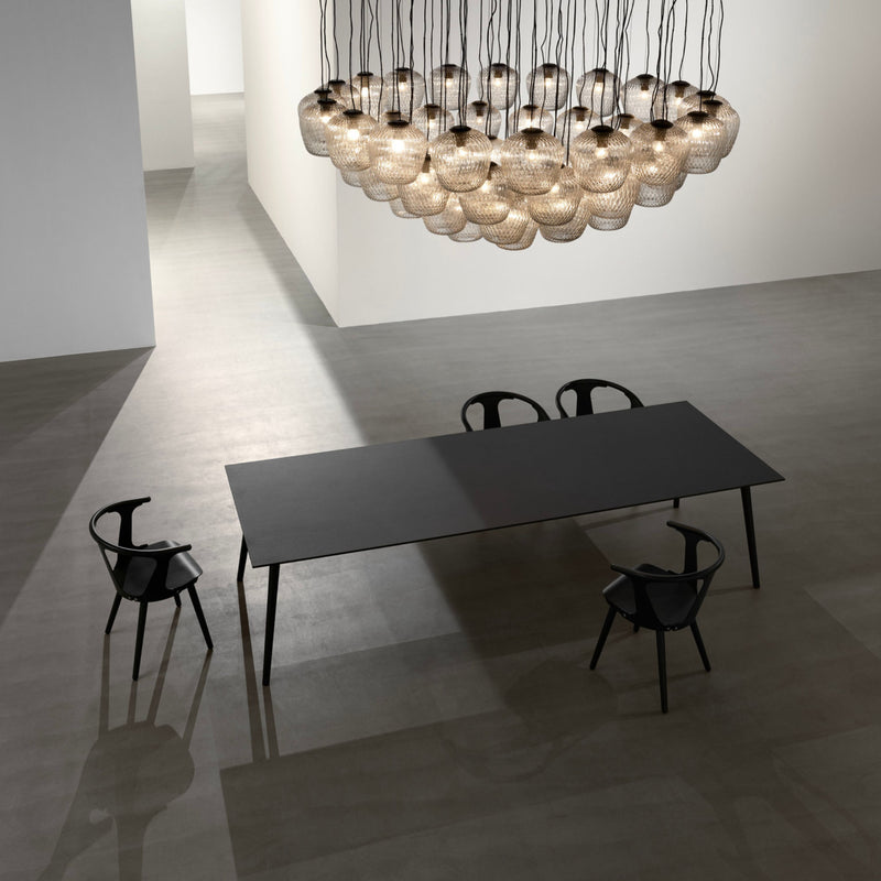 &Tradition SK6 In Between table, black (100x250 cm)