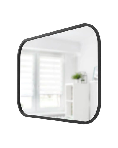 Umbra Hub rectangle wall mirror 60x90, black
