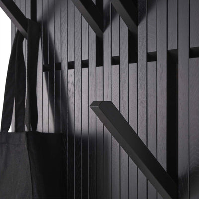 Peruse Piano Large , Oak Tainted Black