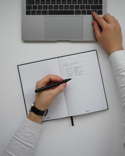 Stilform Aluminium Ballpoint Pen, warp black