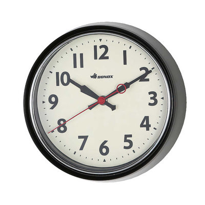 Dulton Bonox Wall Clock, Black