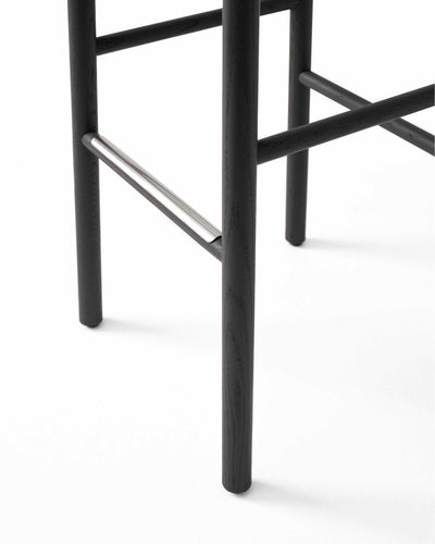 &Tradition TK7 Betty counter stool, black/back