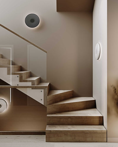 Northern Glint wall lamp, black