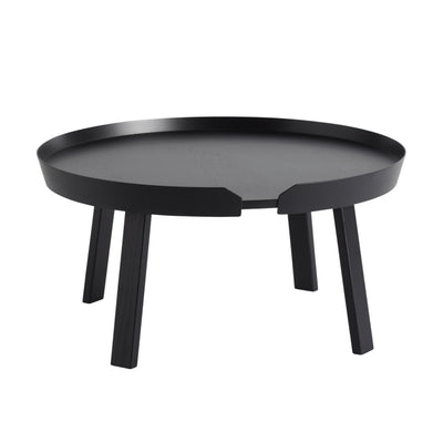 Muuto Around Ø72 coffee table, black