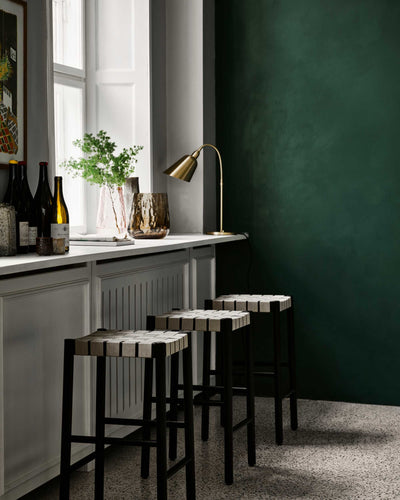 &Tradition TK7 Betty counter stool, black/natural