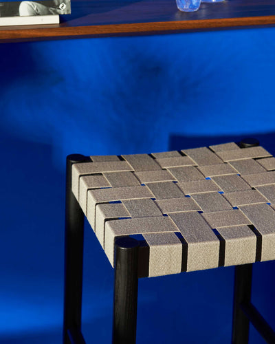 &Tradition TK7 Betty counter stool, black/natural