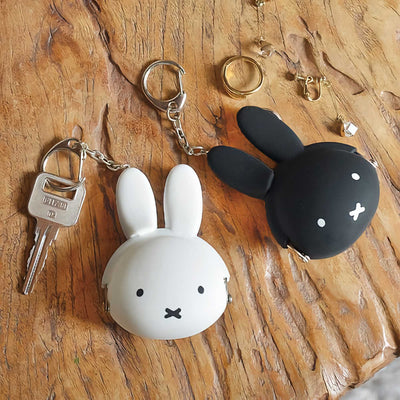Pochibi Miffy Mimi Pochi Baby Key Case, Black