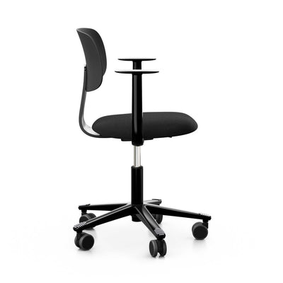 HÅG TION 2140 ergonomic chair with armrest, black (150mm)