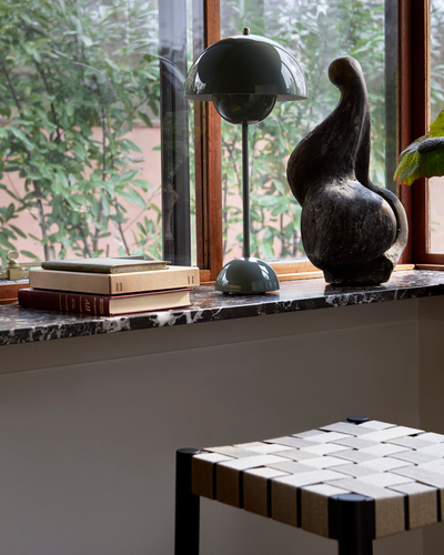 &Tradition TK7 Betty counter stool, twilight/natural