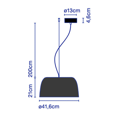 Marset Djembé 42.21 , Grey