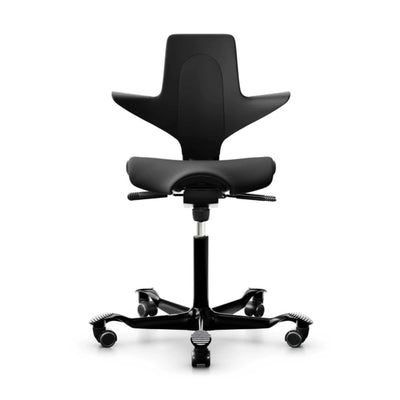 HAG Capisco Puls 8020 ergonomic chair, Black/Black