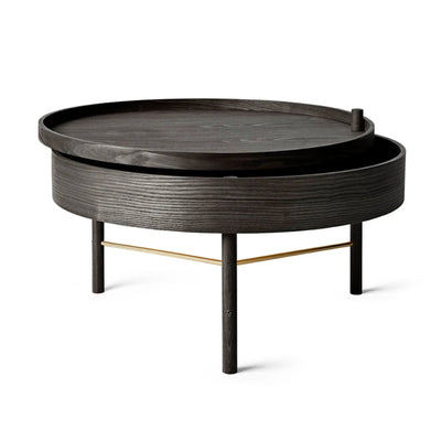 Audo Copenhagen Turning table, Black Ash