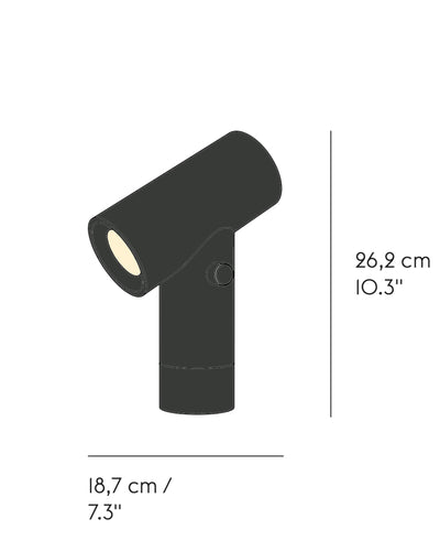 Muuto Beam table lamp H26, Black