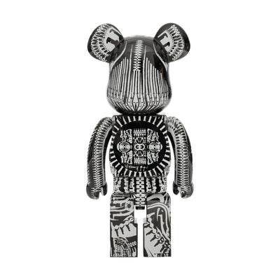 BE@RBRICK H.R.Giger Black Chrome Ver. 1000%