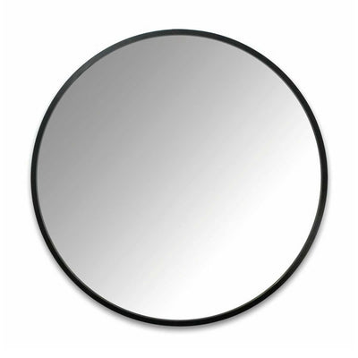 Umbra Hub Beveled Round Mirror, Black (Ø91cm)