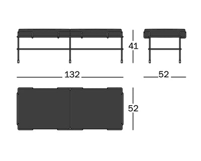 Magis Traffic_2 bench, florida 2002/black