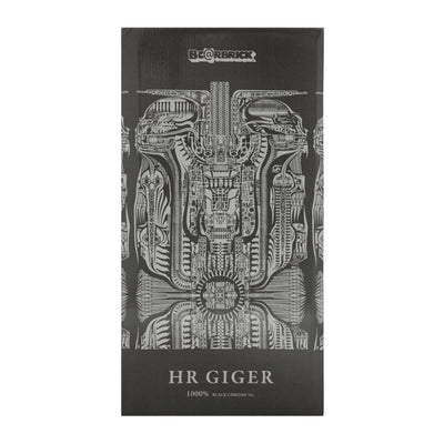 BE@RBRICK H.R.Giger Black Chrome Ver. 1000%