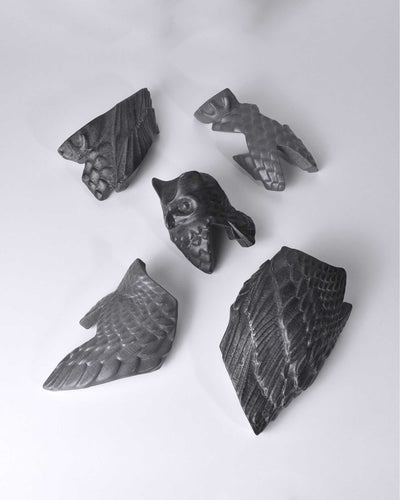 Locknesters Owl small, black