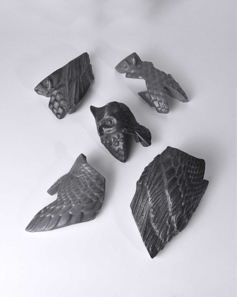 Locknesters Owl small, black