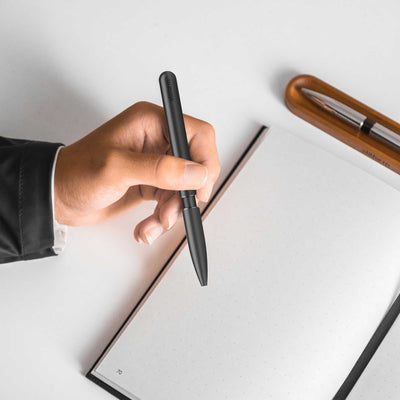 Stilform Aluminium Ballpoint Pen, warp black