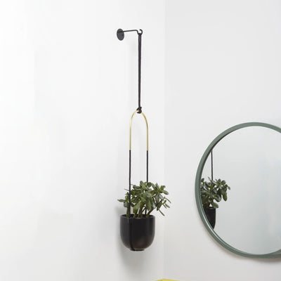 Umbra Bolo Hanging Planter, Black