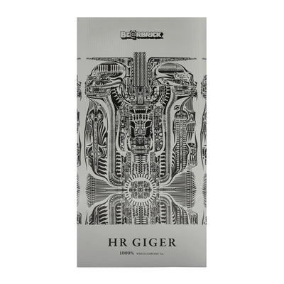 BE@RBRICK H.R.Giger White Chrome Ver. 1000%