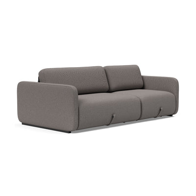 Vogan Sofa bed with backshelf, 521MixedDanceGrey