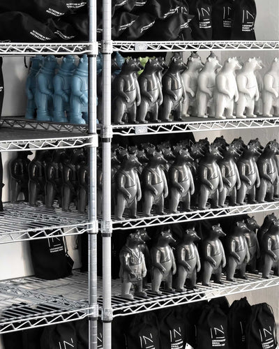 Locknesters Bear small, white