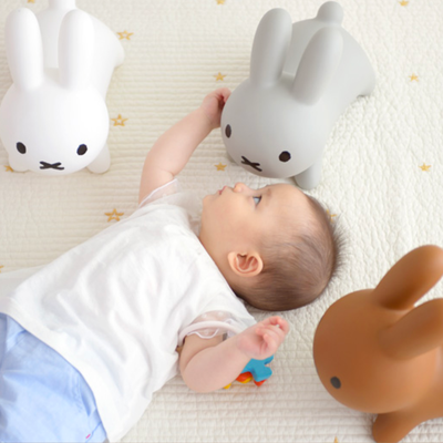 Miffy Bruna Bonbon Mini Rattle Toy, White