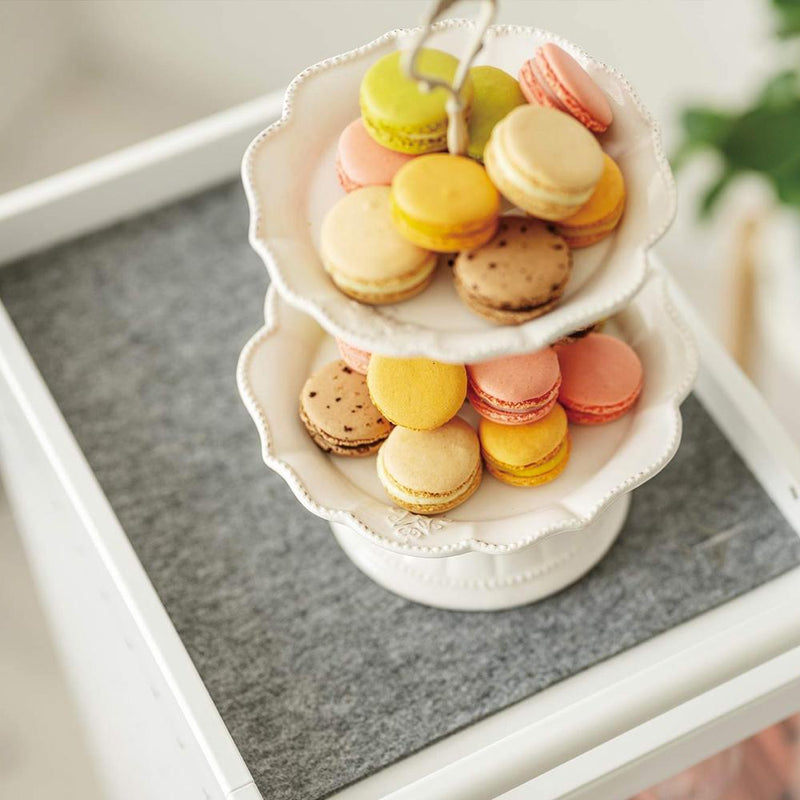 Bordbar Cover plate, felt, light Grey