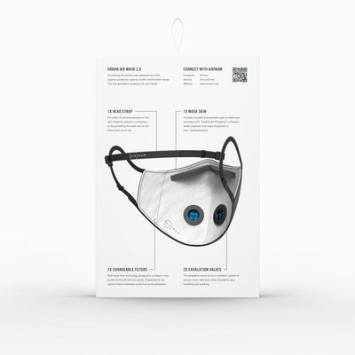 Airinum Urban air mask 2.0, black (large)