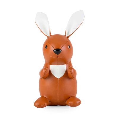 Zuny Bookend Classic Rabbit, tan/white