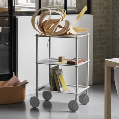 Muuto Flow 3-Layer trolley, grey