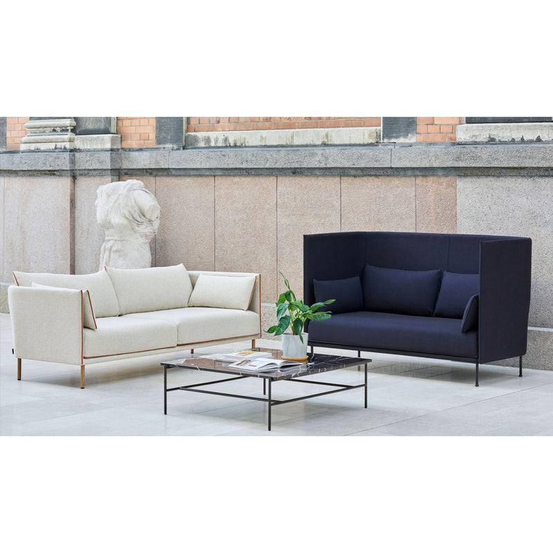 HAY Rebar Square Coffee Table, Black Marble (L100xW104 cm)